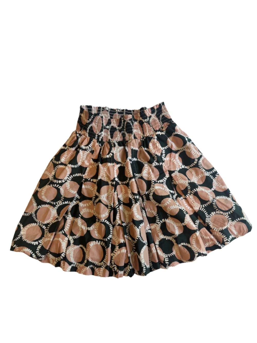 BURU Floral Lined Pull on Skirt Skirt Size M
